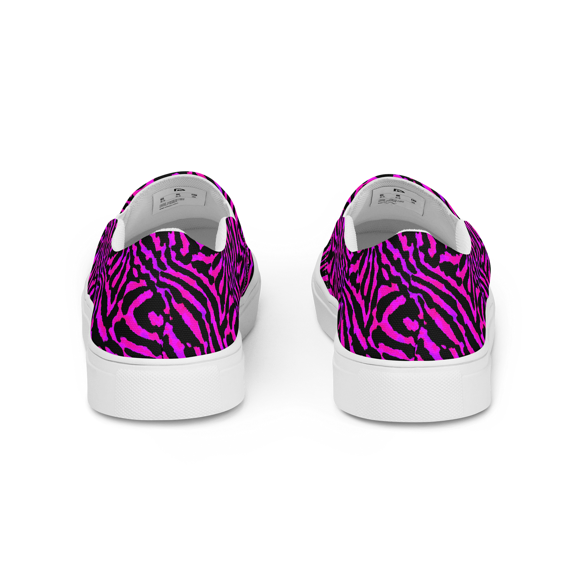 Purple Zebra Canvas Shoes product image (4)