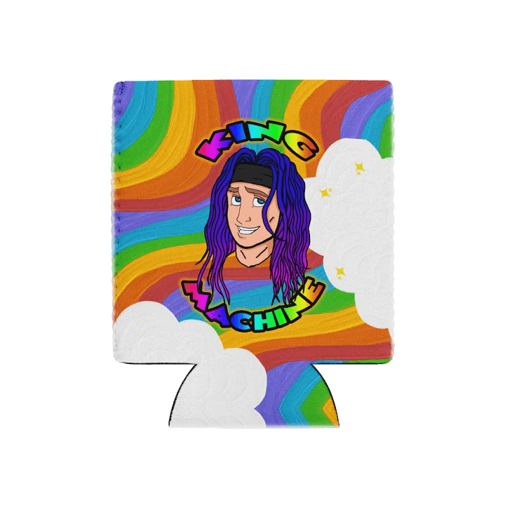 rainbow king Can coozie product image (1)