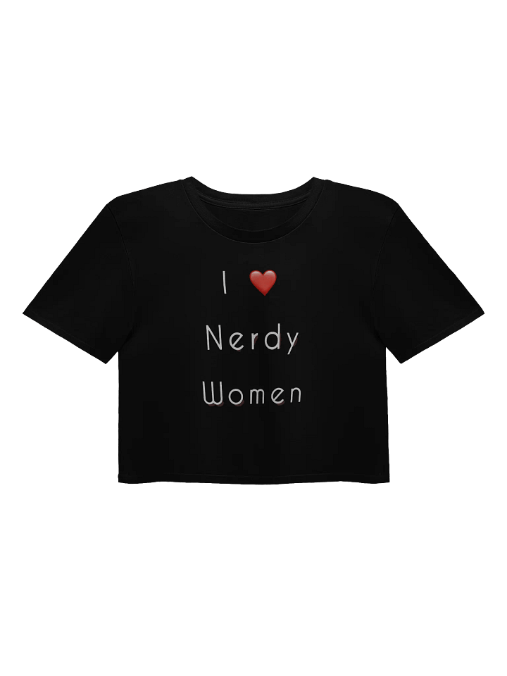 Nerdy Women Croptop product image (1)