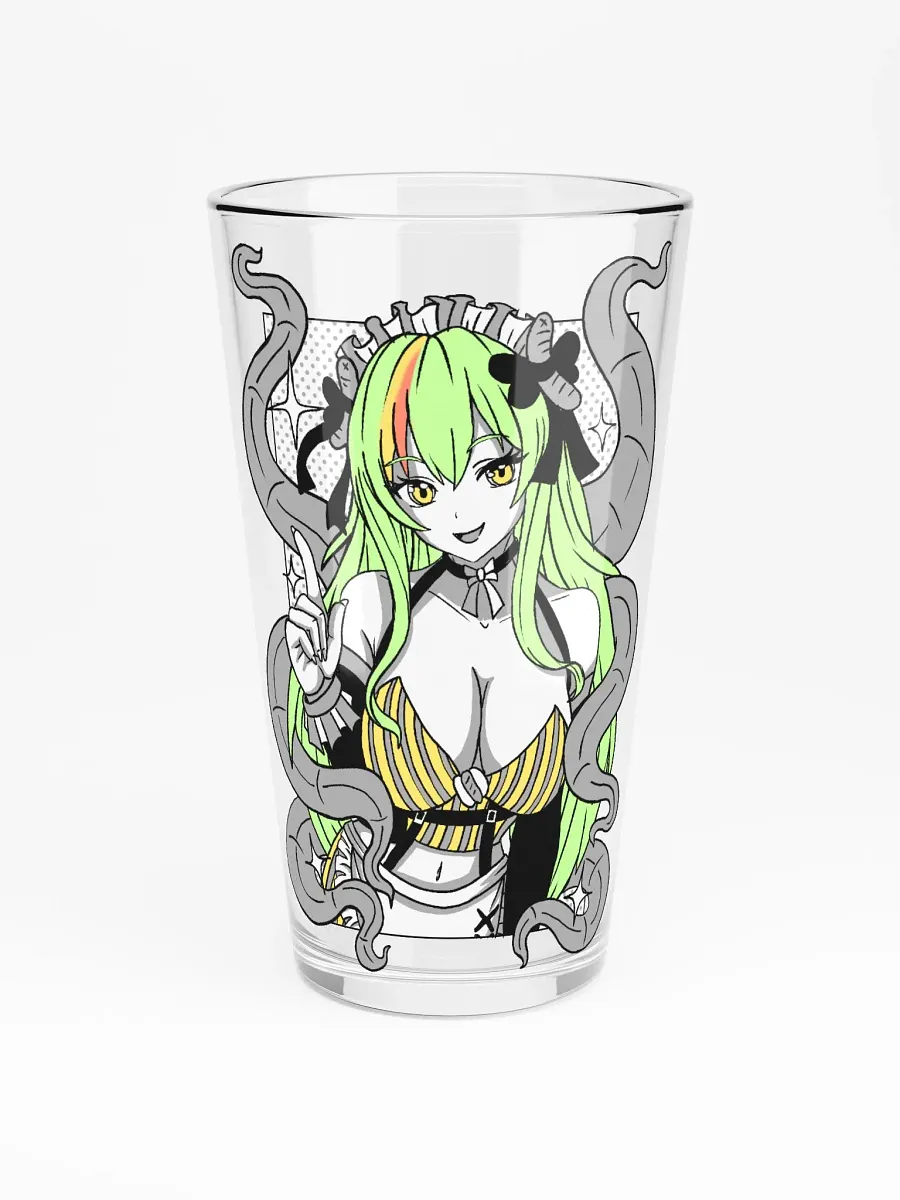 Hotdog Monster Girl Pint Glass product image (4)