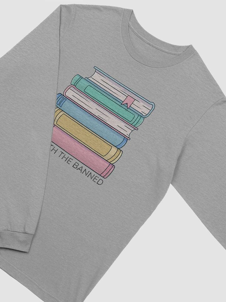 I'm With the Banned Book Stack Long Sleeve T-Shirt product image (2)