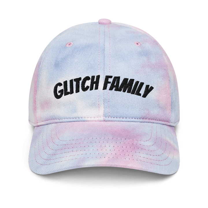 glitch family tie dye hat product image (3)