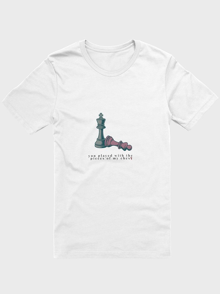 Checkmate King and Pawn Teal Purple T-Shirt product image (1)