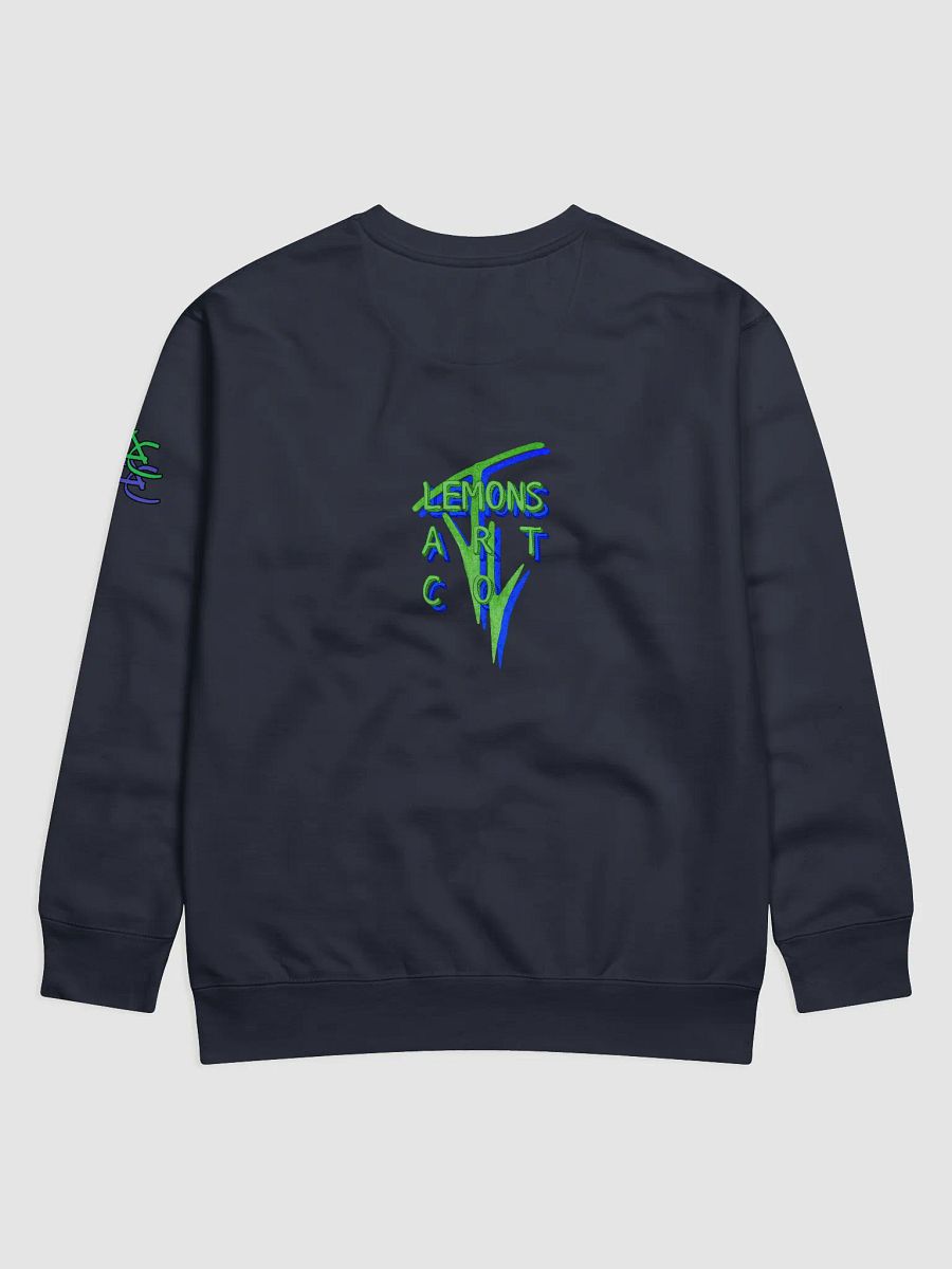 Green (and Blue) Dinosaur Splatter Sweatshirt product image (11)
