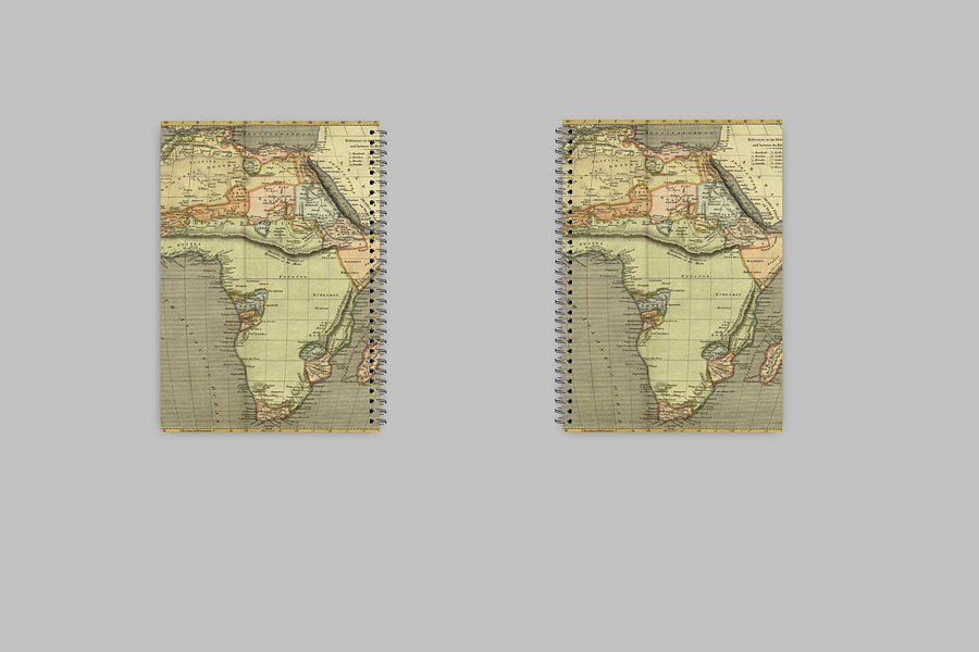 World Traveler Notebook Cover: South Atlantic Ocean product image (3)