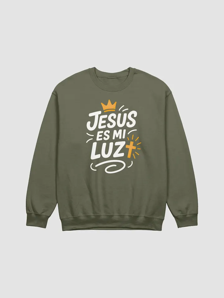 Sudadera Unisex Cuello Redondo | Jesús es mi Luz product image (7)