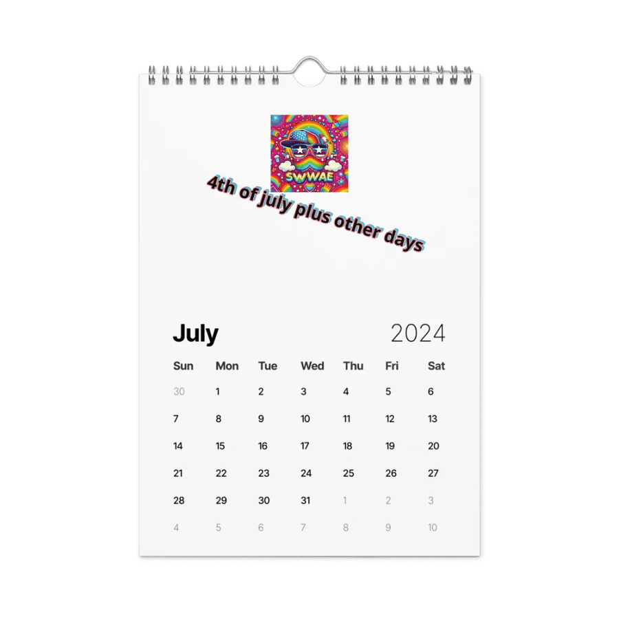 Calendar of the Year! product image (7)