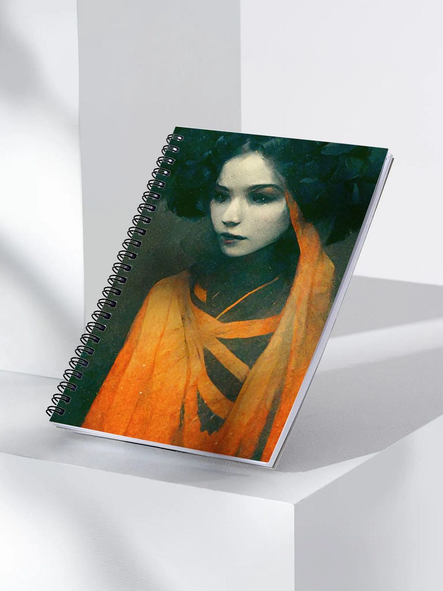 Ethereal Foliage Spiral Notebook product image (3)