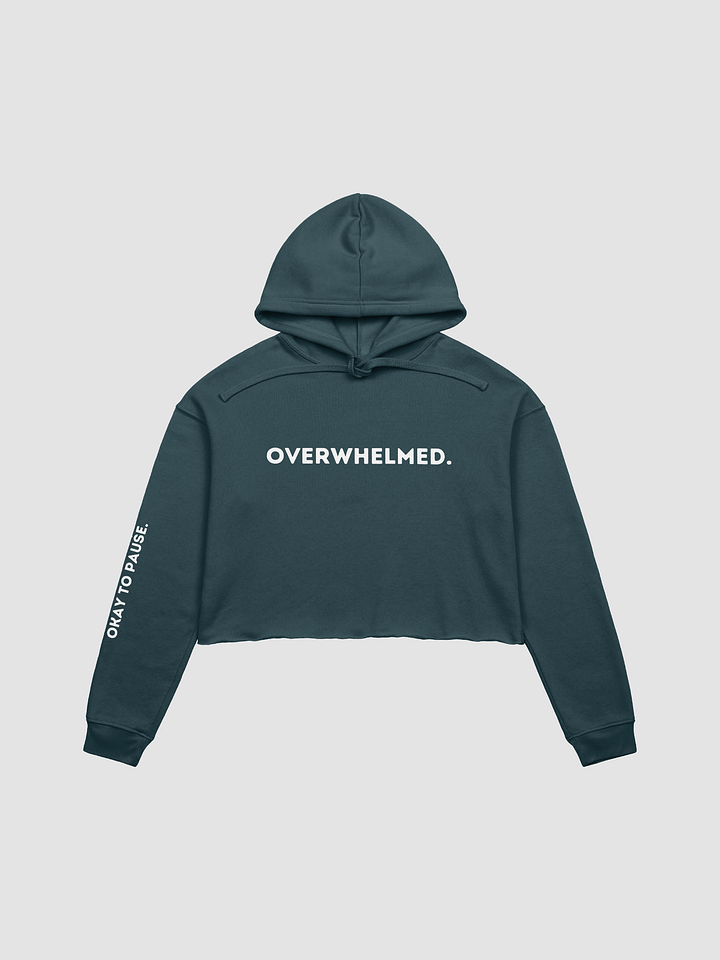 Overwhelmed - Take a Moment, It's Okay to Pause - Premium Crewneck Sweatshirt product image (1)