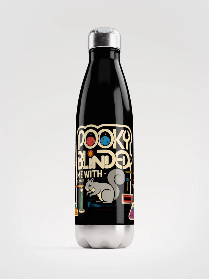 Science Squirrel Stainless Steel Water Bottle product image (1)