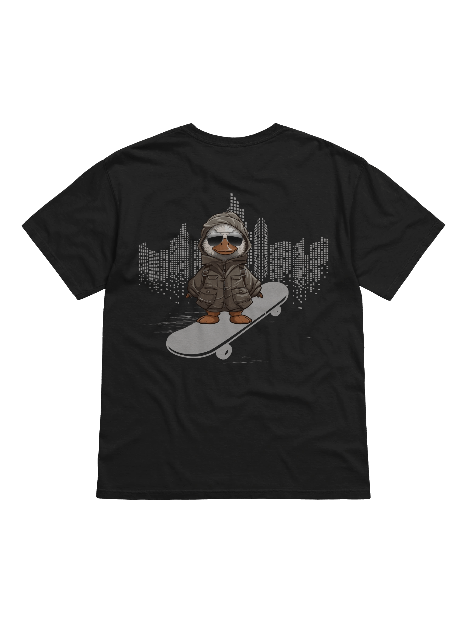 BLACK PEPO DUCK CITY TSHIRT product image (6)