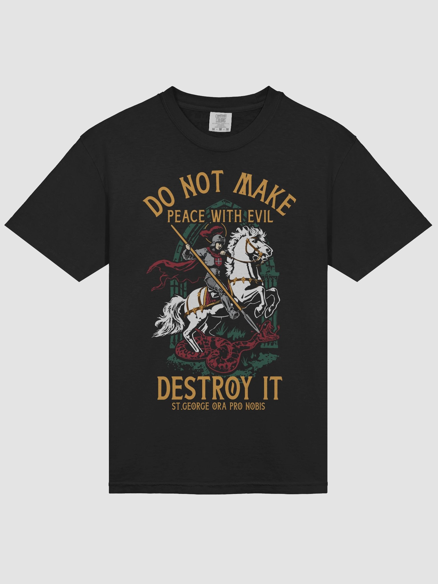 St. George Ora Pro Nobis - Heavy Tee product image (6)