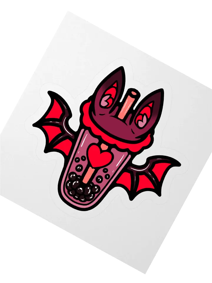 MatchaEXE Red Bobat Sticker product image (5)