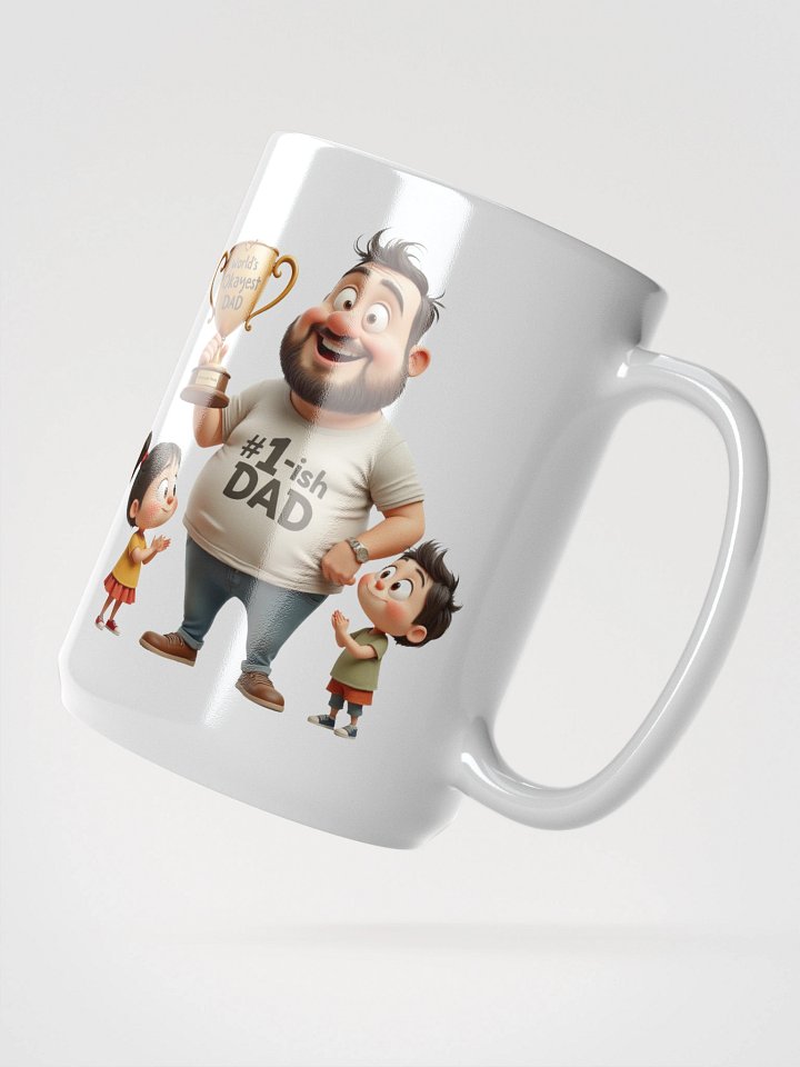 World’s Okayest Dad – Funny Cartoon Father’s Day Design product image (2)