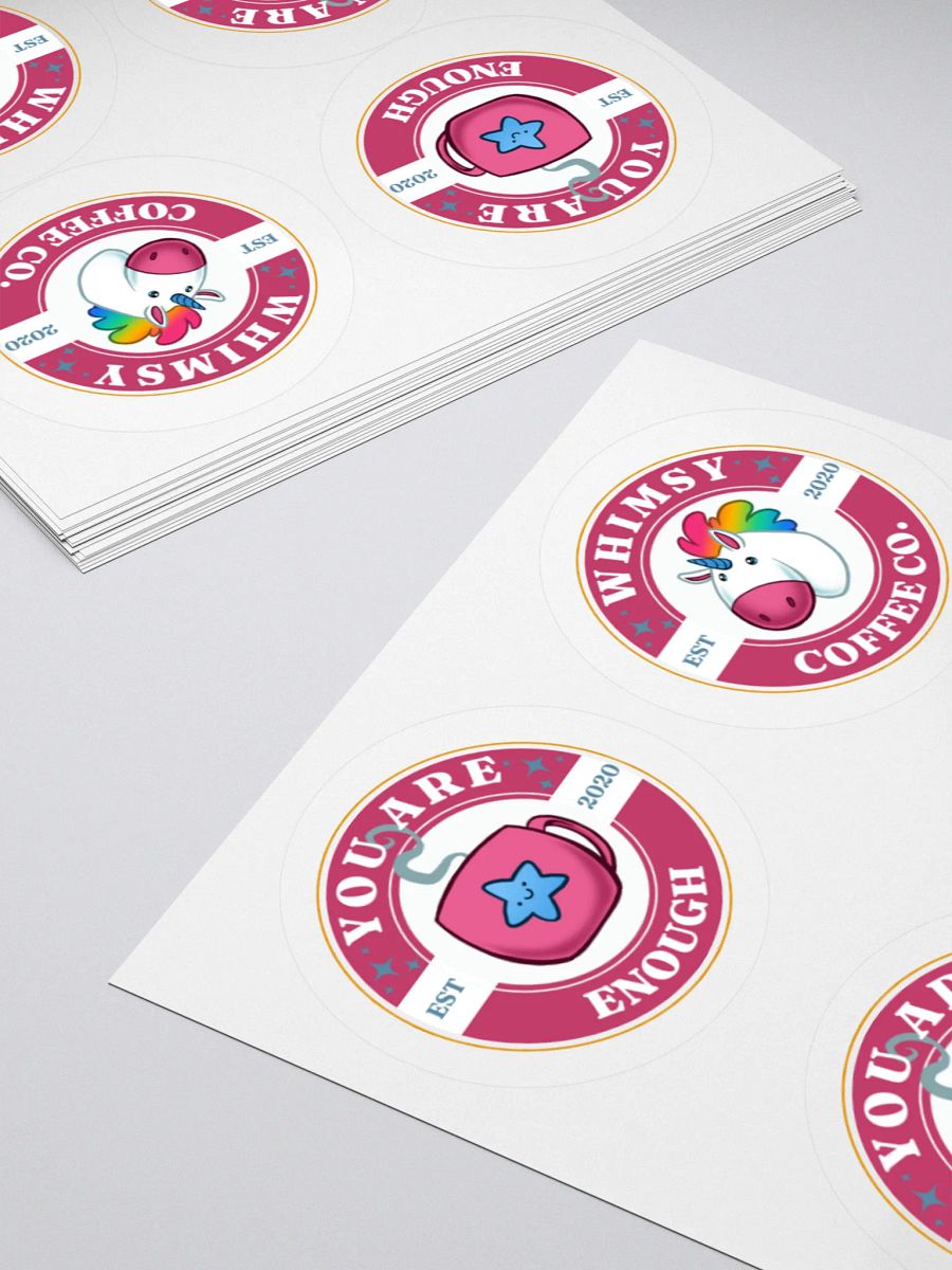 Whimsy Coffee Co Sticker Sheet product image (12)