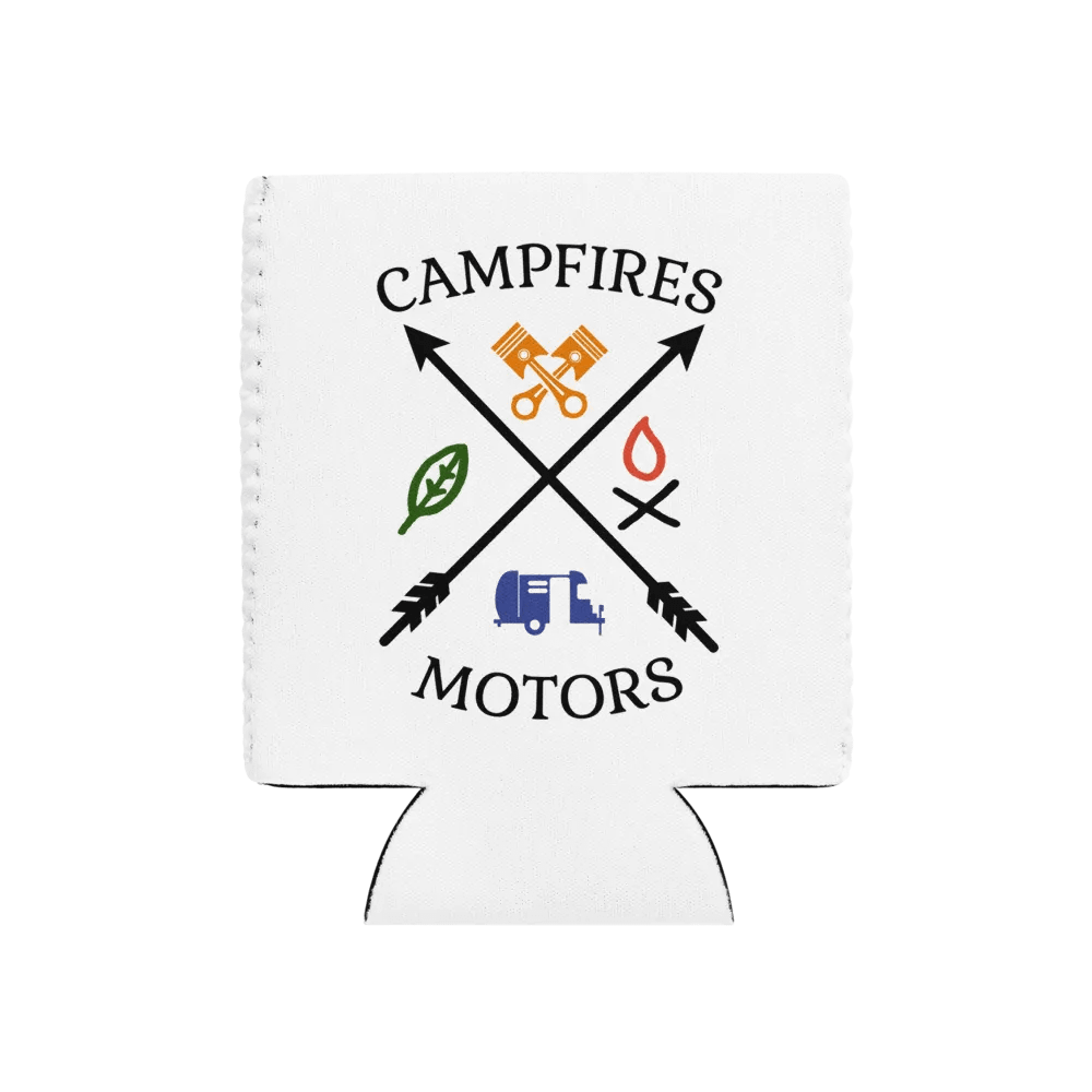 Campfires and Motors Koozie product image (1)