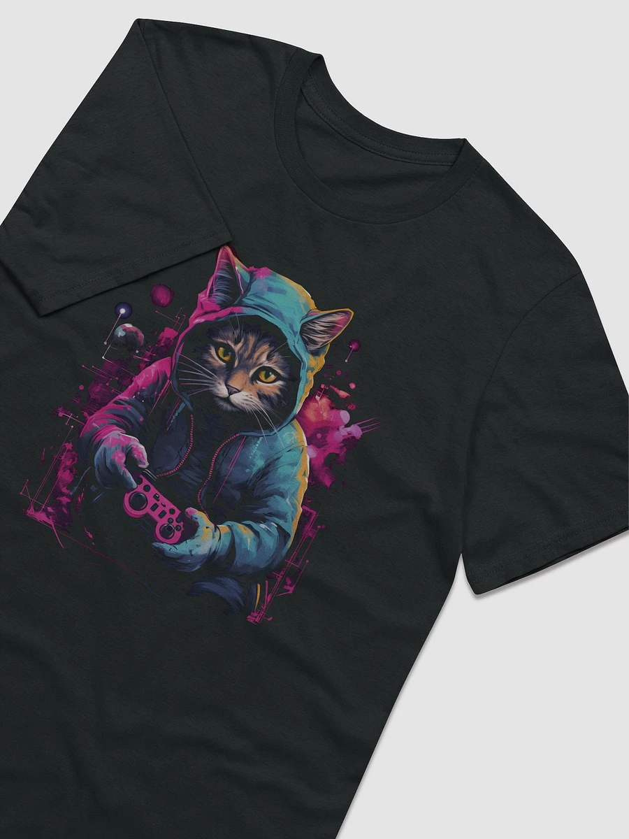 Gamer Cat Hoodie T-Shirt product image (5)