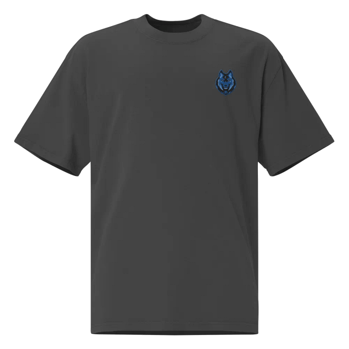 Sleek Wolf Graphic Oversized Tee product image (1)