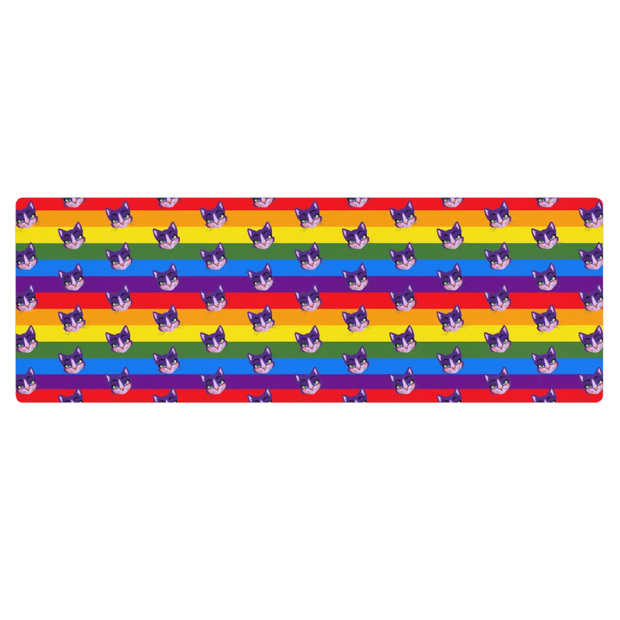 PurdieCat Pride Yoga Mat product image (1)