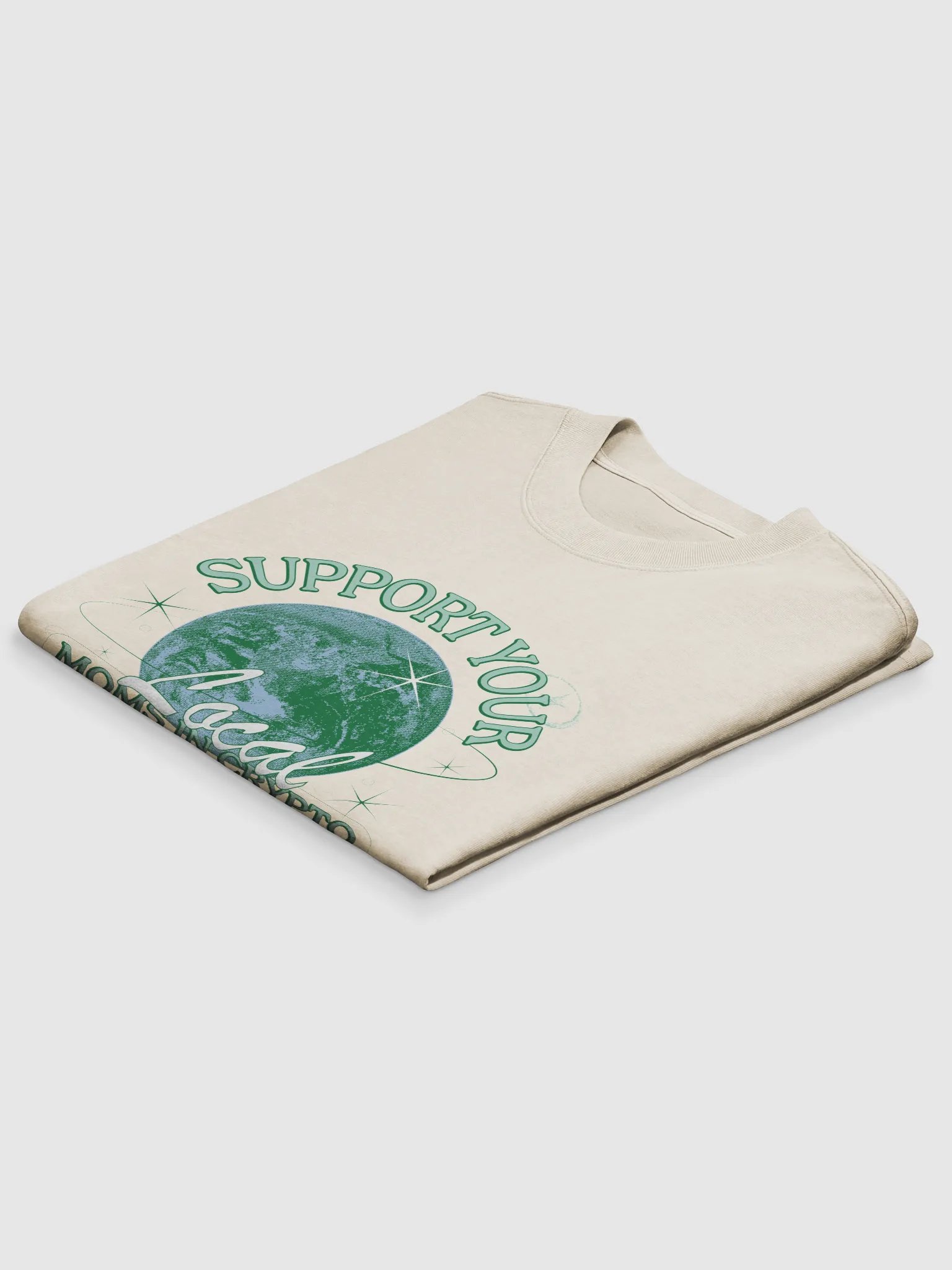 Support your Local Moms in Crypto (green) product image (4)