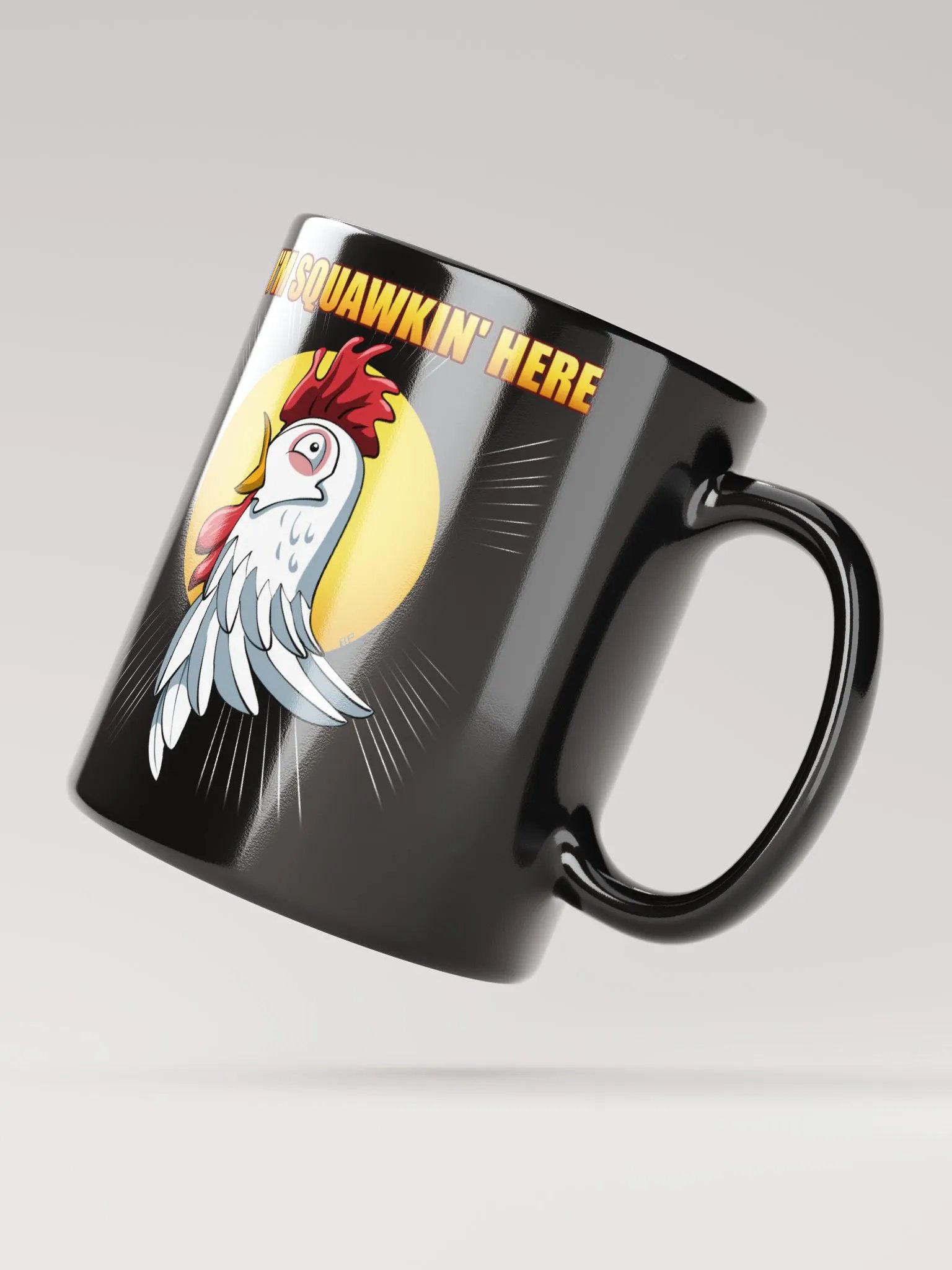 I'm Squawkin' Here (Closeup) - Mug product image (5)
