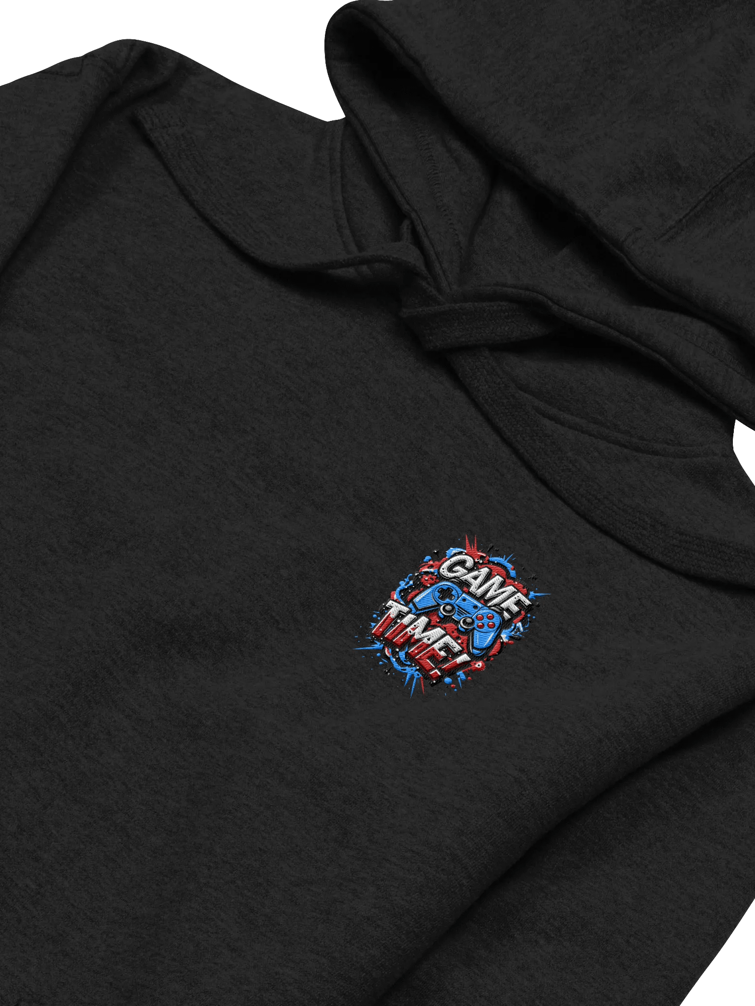 Game Time! Left Embroidered Hoodie product image (2)