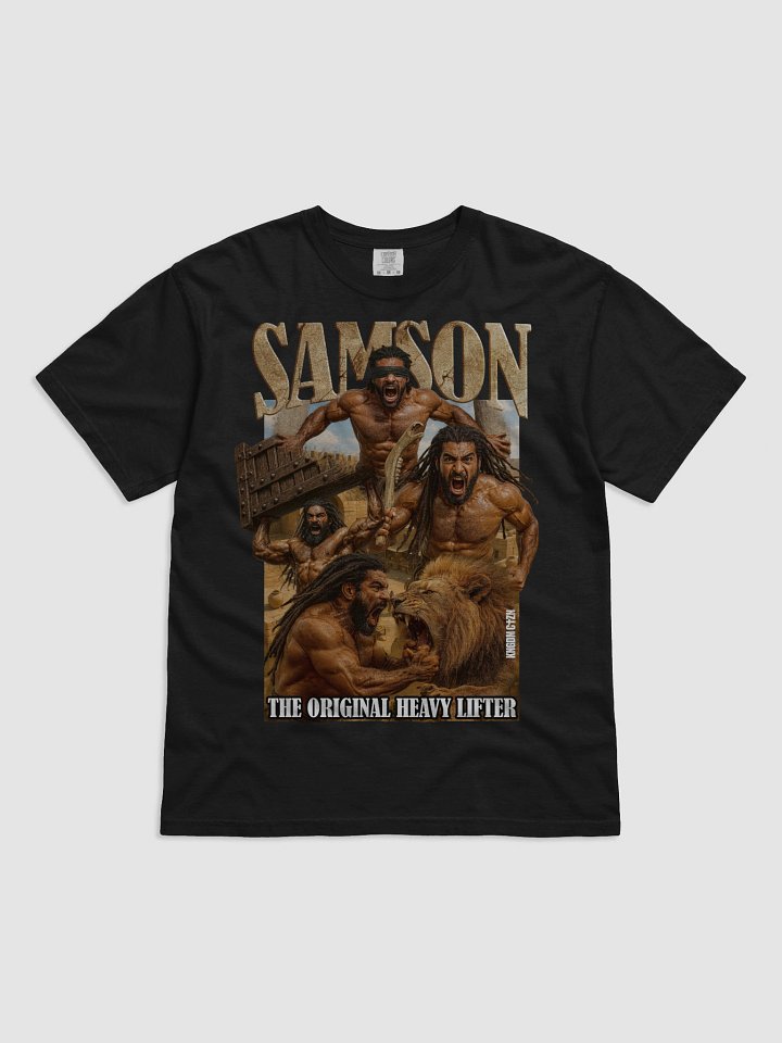 SAMSON: The Original Heavy Lifter Bootleg Tee — Kingdom Citizen Exclusive product image (1)