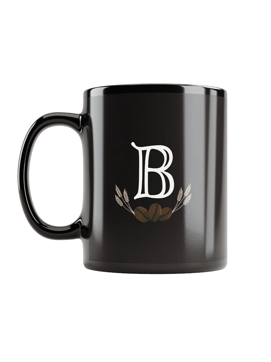 Bean and Barrel Black Glossy Coffee Mug product image (6)