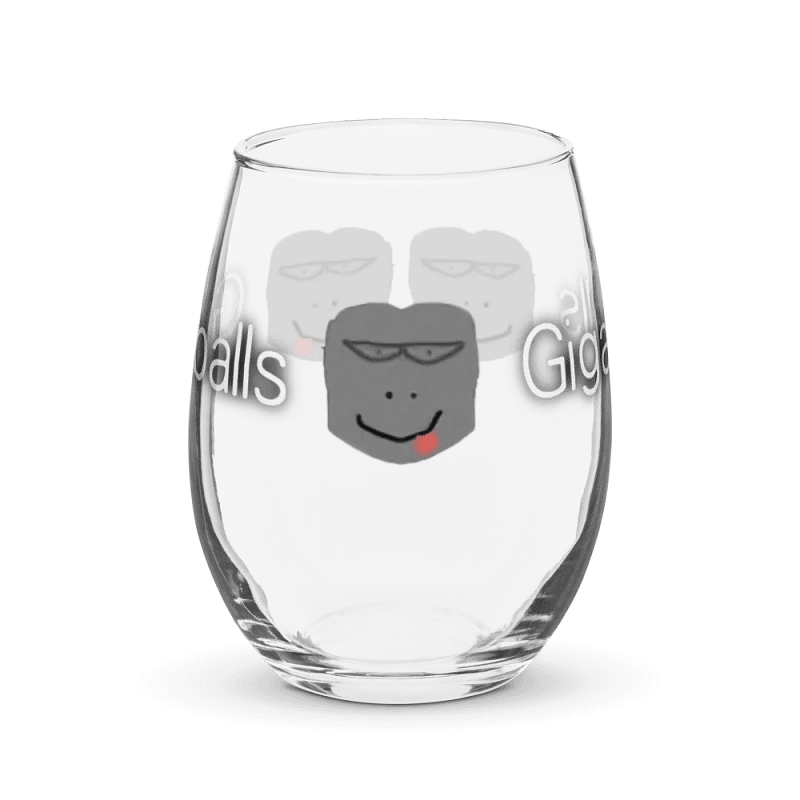 Gigaballs Wine glass