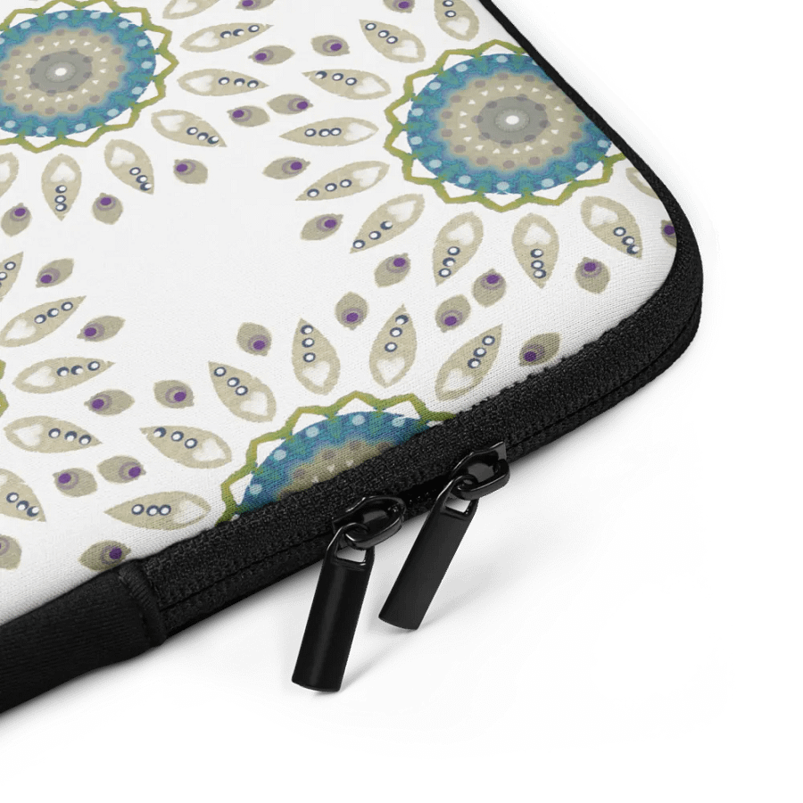 Phycadelic Creamy Bloom Laptop Sleeve product image (4)