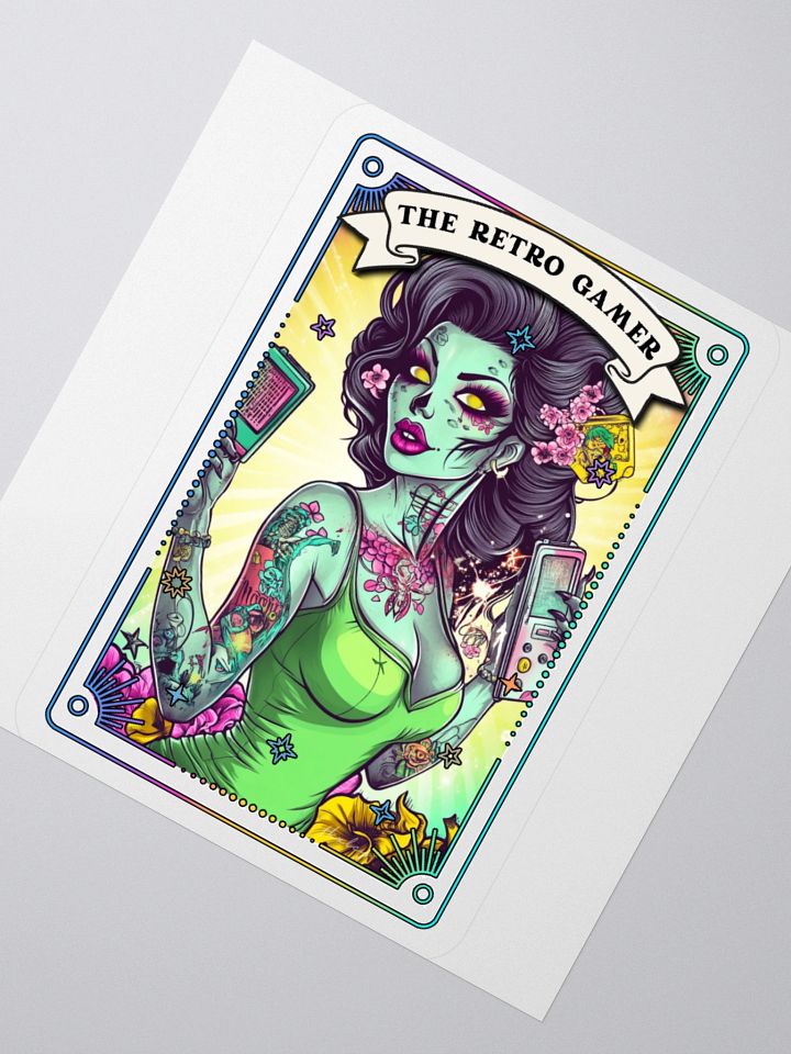 Zombabes: The Retro Gamer Sticker product image (2)