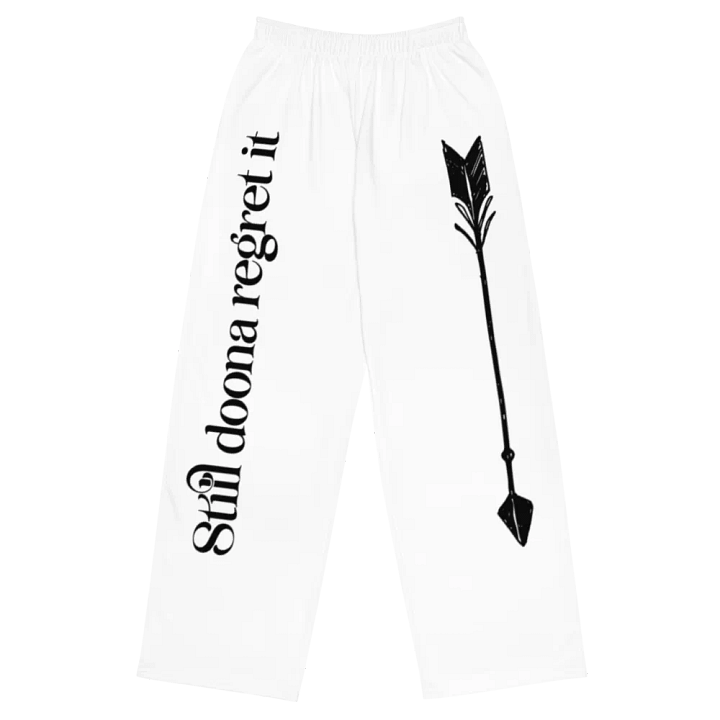 Still Doona Regret It Unisex Wide-Leg Pants product image (1)