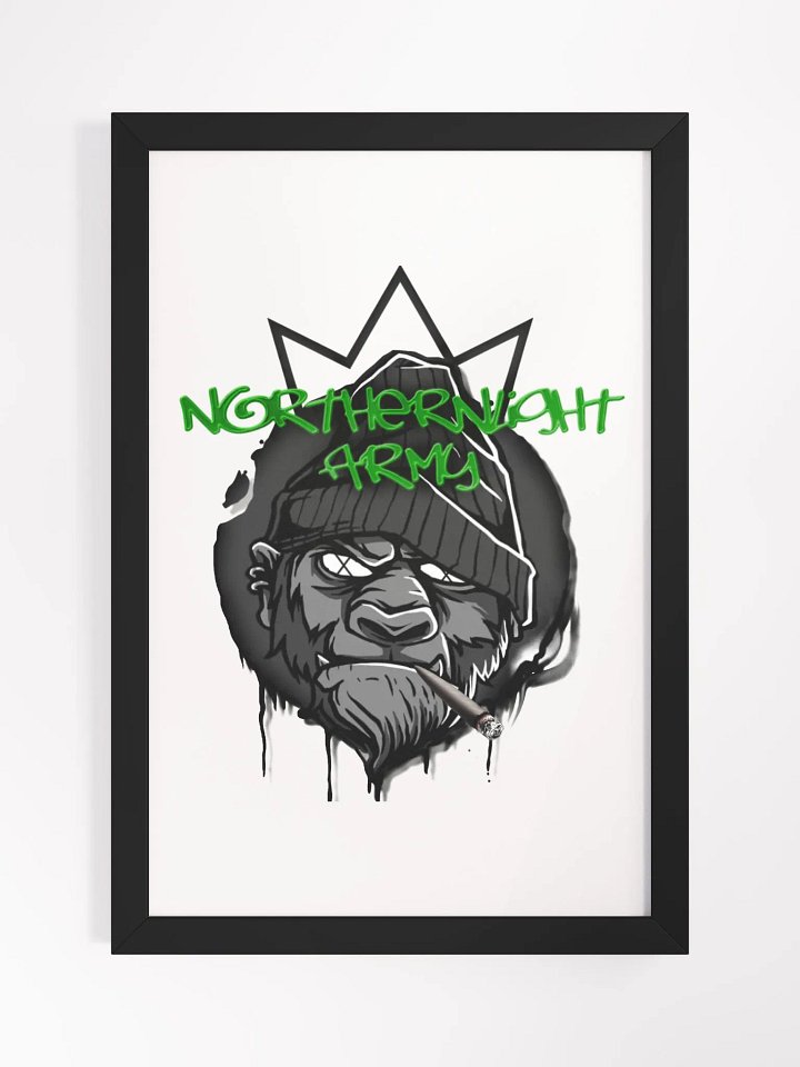 NLA Official logo framed product image (1)