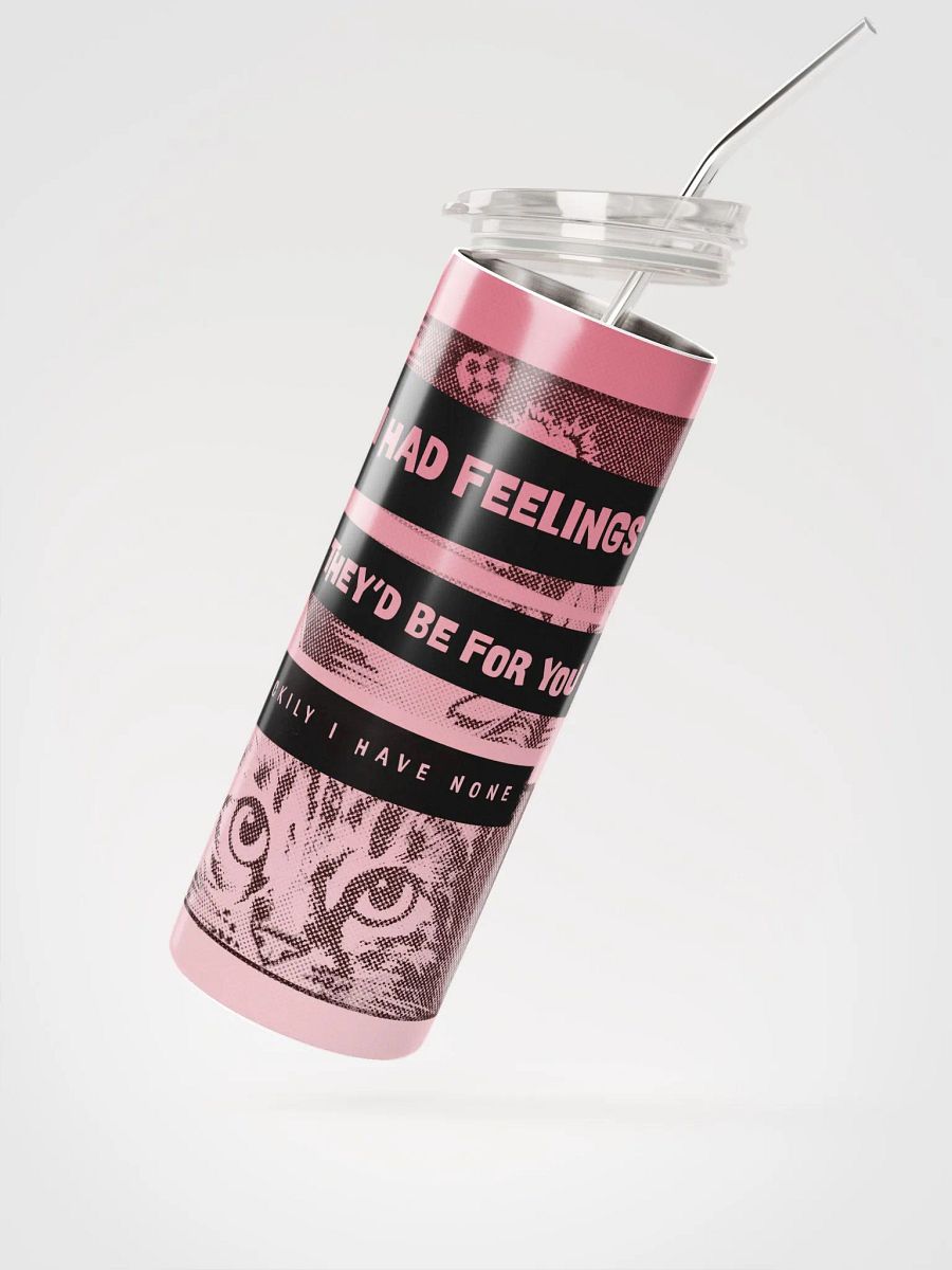Vintage Cat Gaze - Tumbler with straw product image (2)