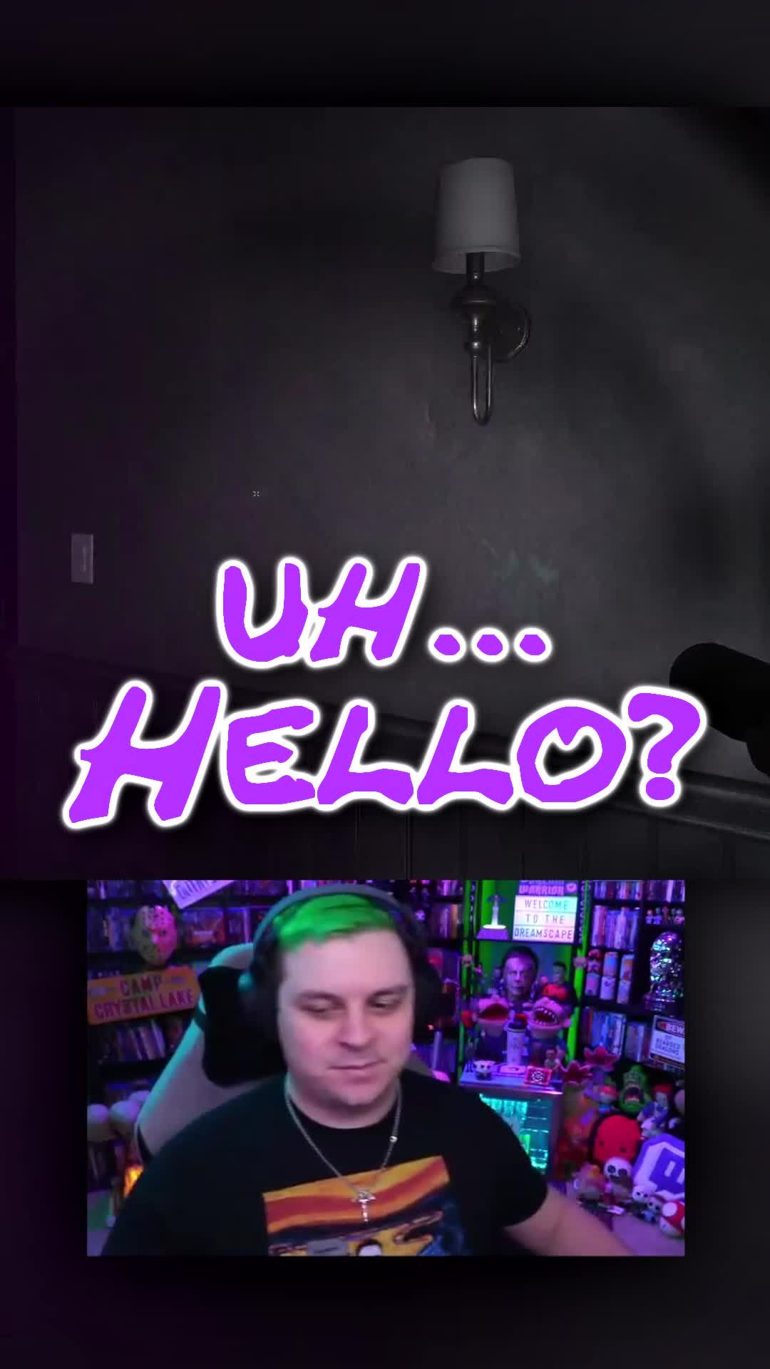 Uuuhhh, Hello? #lostalone  #lostaloneultimate #horror #indie #indiegames #indiehorror #horrorstreamer #twitch #twitchstreamer #twitchtok #horrortok #bunnygirl