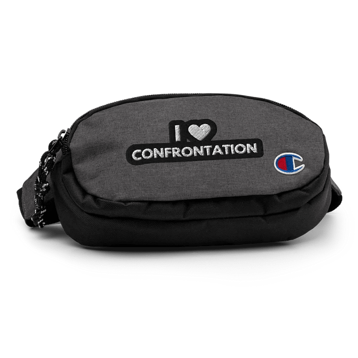 I <3 Confrontation (B&W 2) champion fanny pack product image (2)