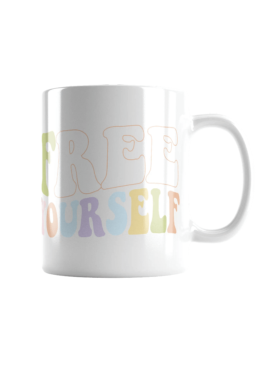 Free Yourself White Mug product image (1)