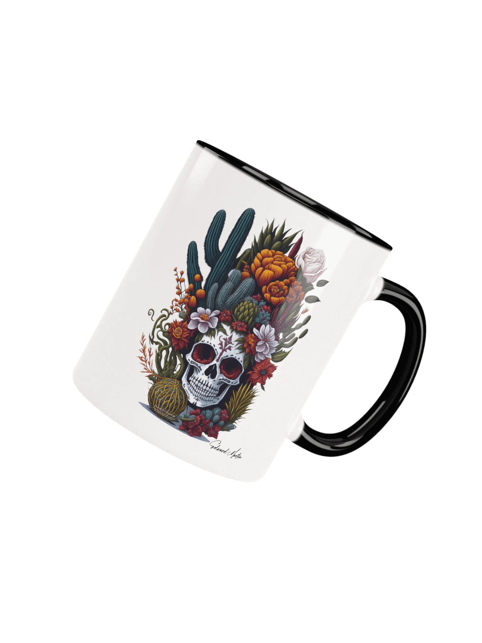 Vibrant Sugar Skulls Ceramic Mug product image (53)
