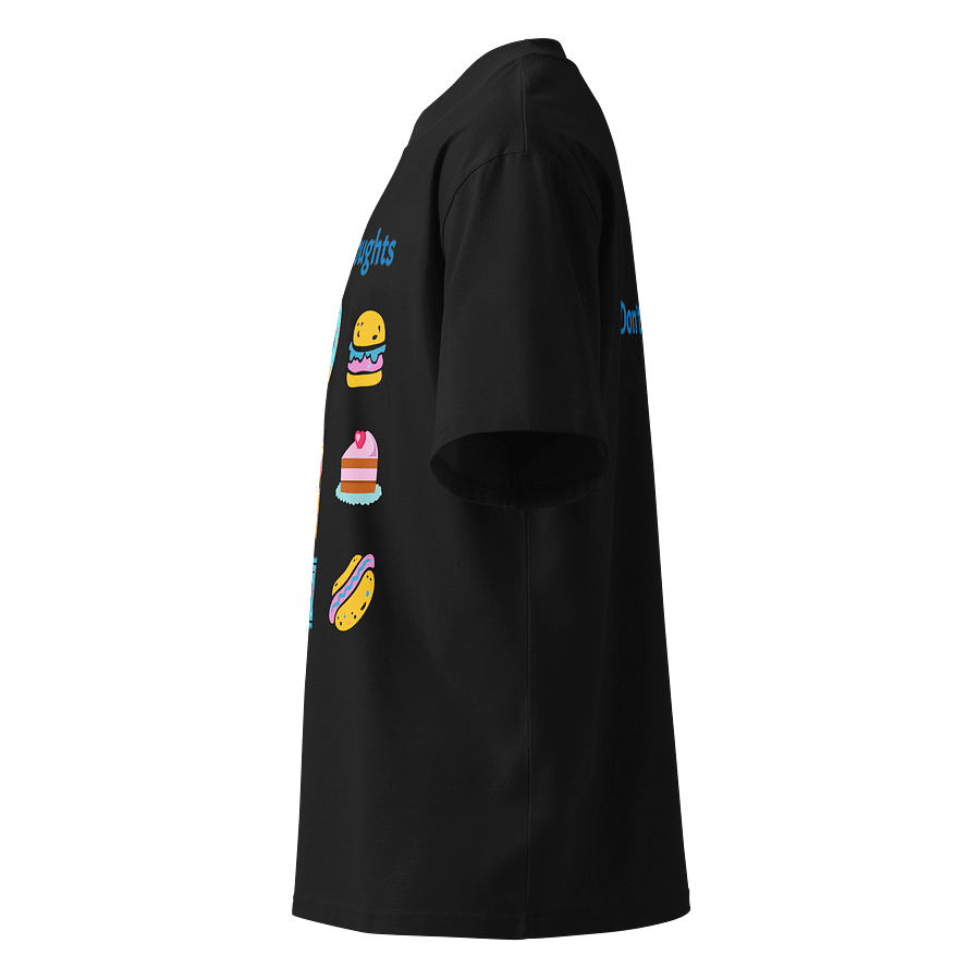 Happy Thoughts - Junk Food Lover - Stanley/Stella Unisex Organic Oversized T-Shirt SATU020 product image (9)