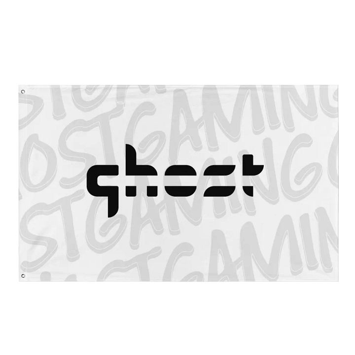 Ghost Gaming Typo Flag product image (1)