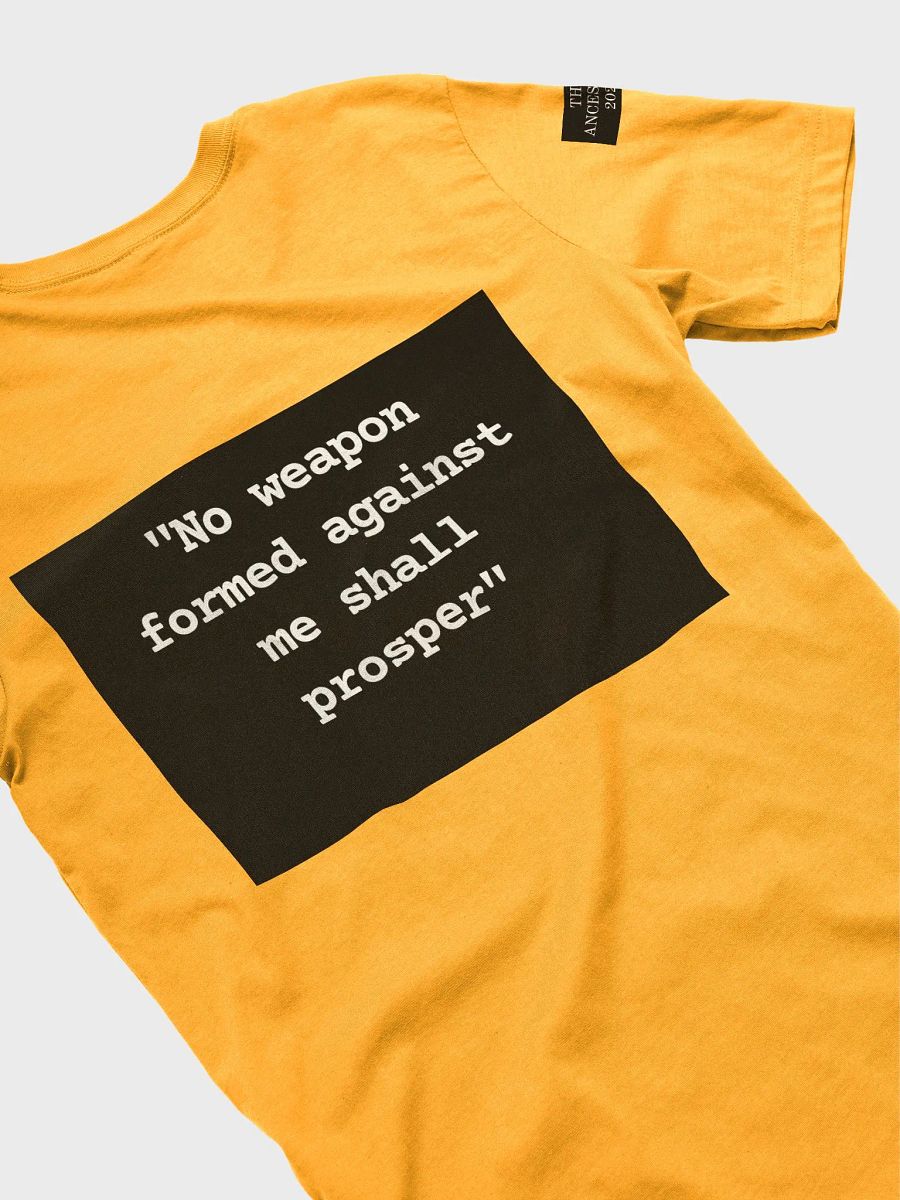 No Weapon Unisex Tee Yellow product image (4)