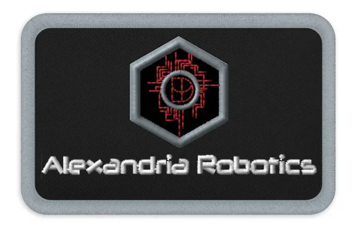 "Alexandria Robotics" Logo Patch product image (1)