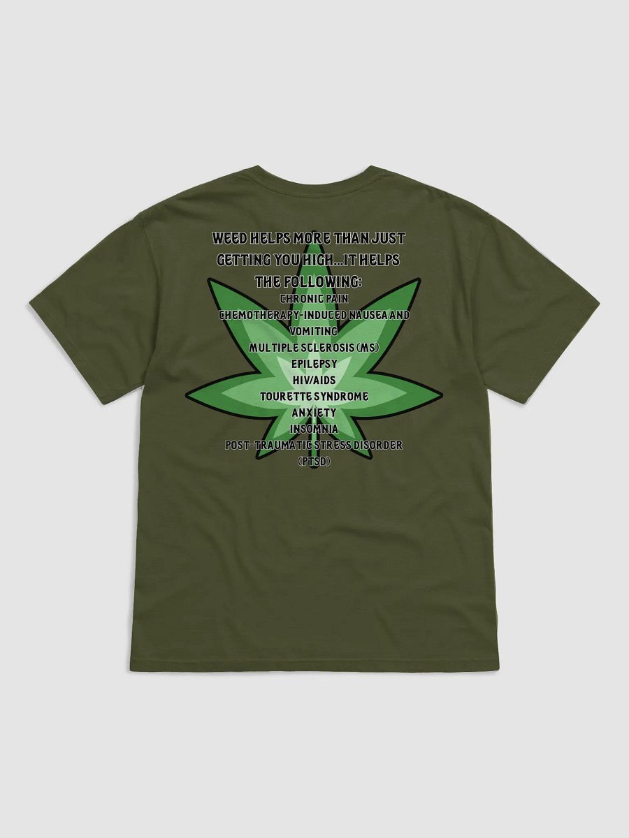 You Can’t Spell Healthcare Without THC – Informational Weed Tee product image (16)