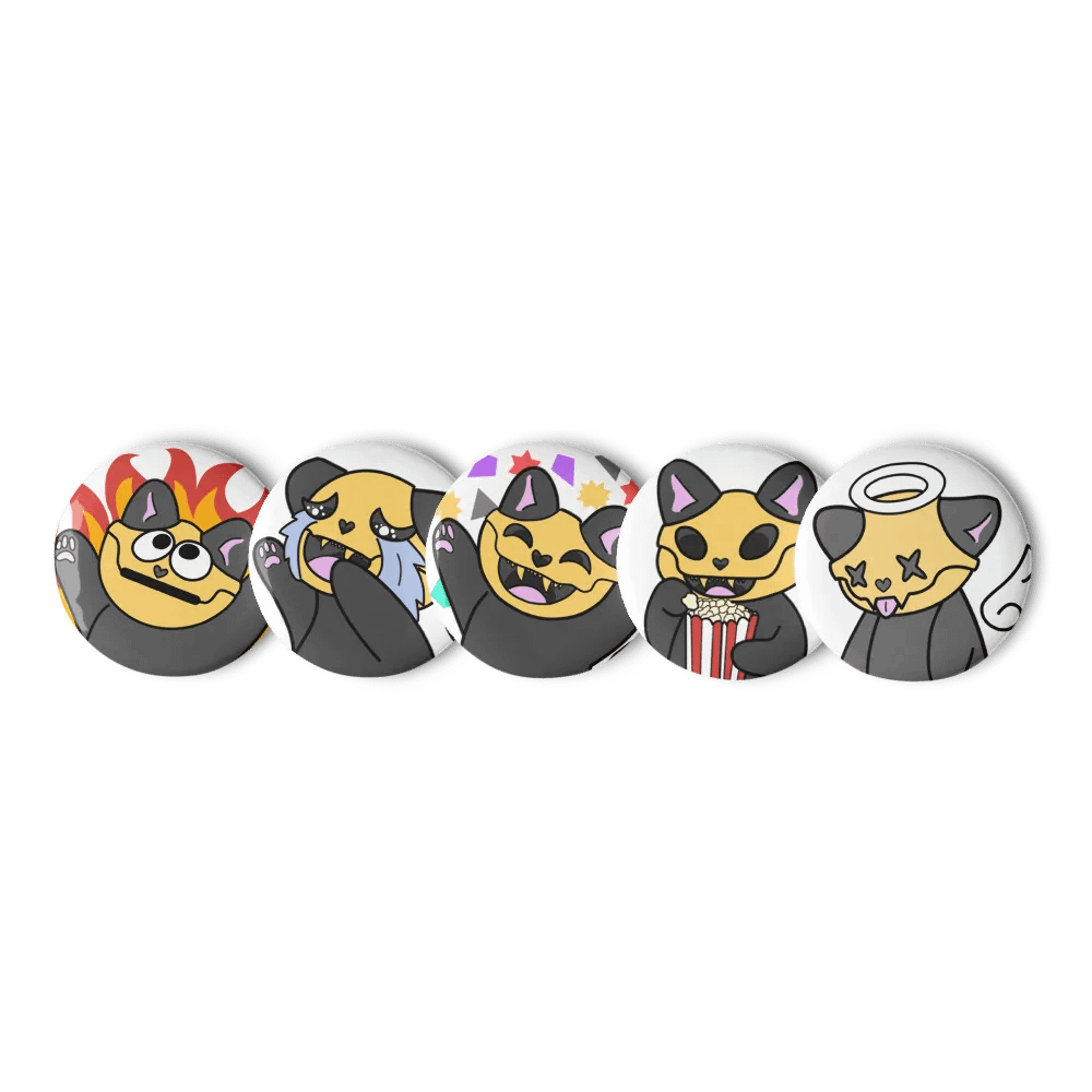 Classic Emote Pin Set product image (1)