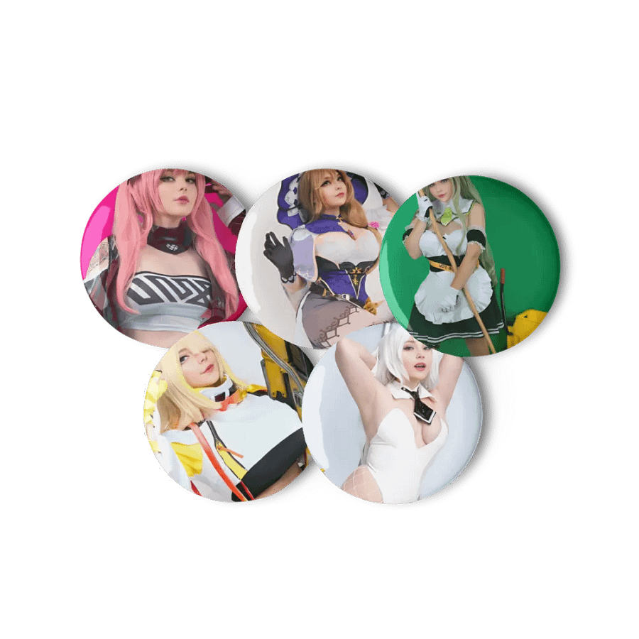 JuicyJinxs Cosplay Pin Set – Iconic Anime Characters product image (11)