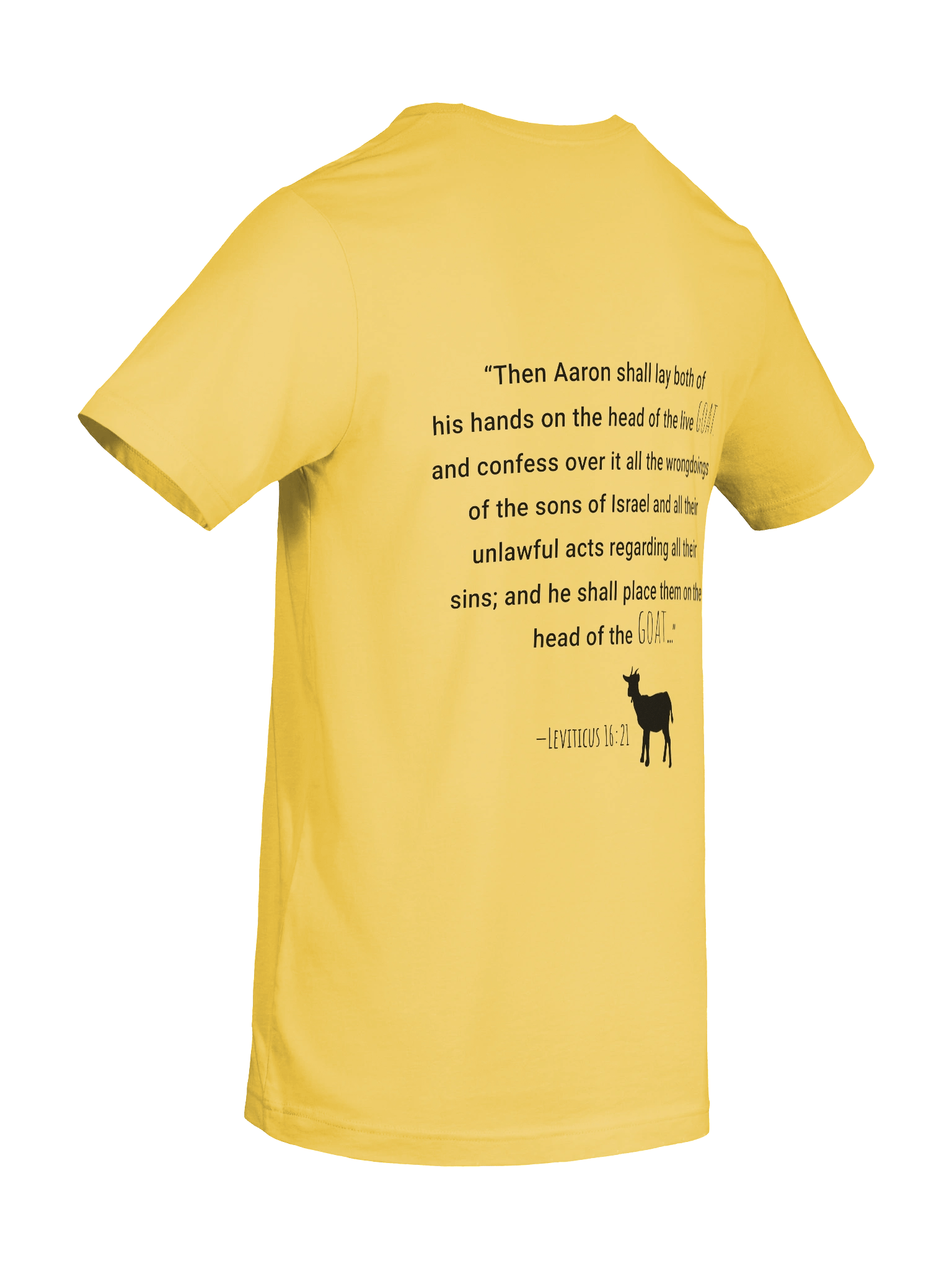 Jesus is the G.O.A.T. T-Shirt (Light Colors) product image (10)