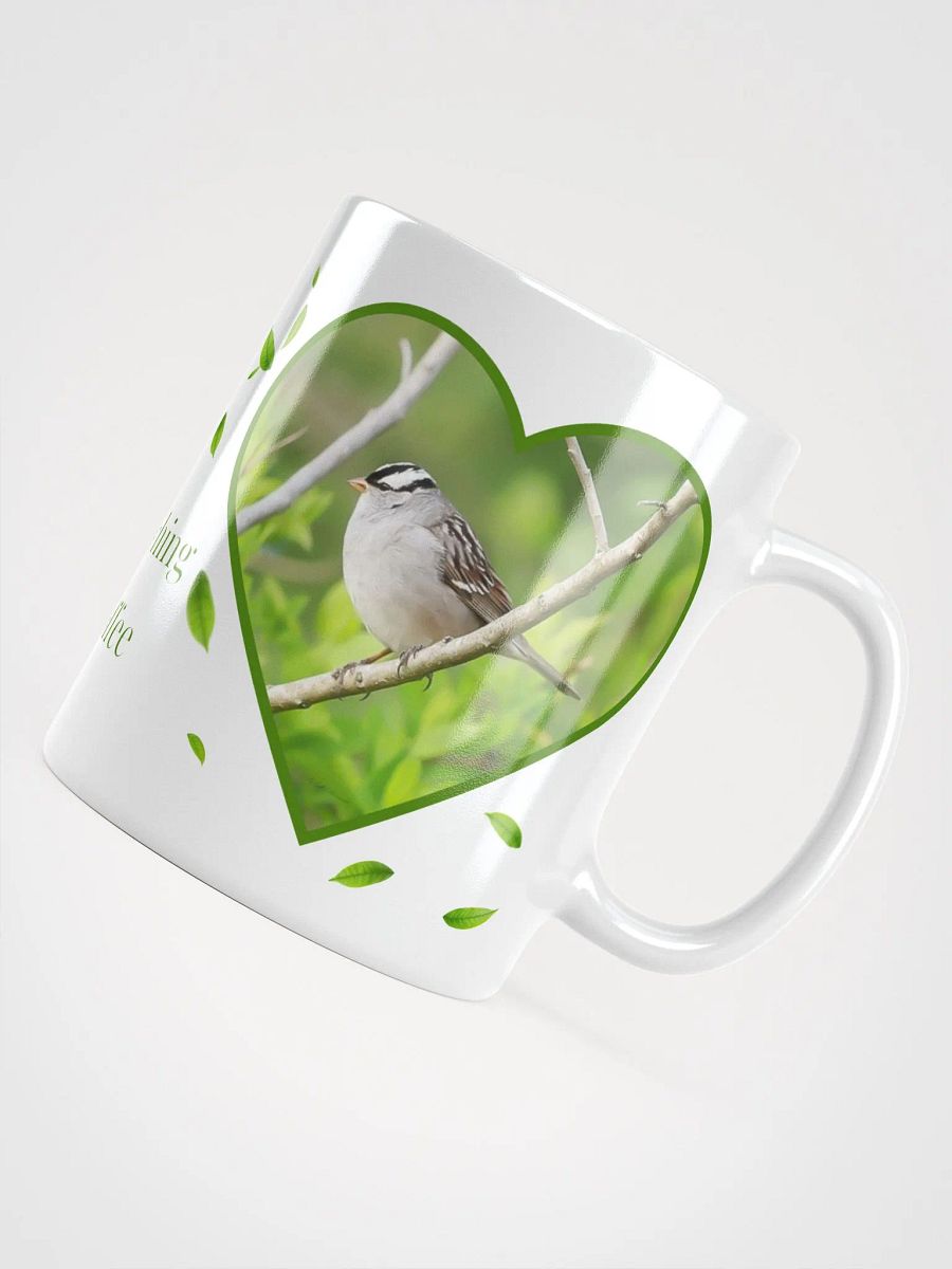White-Crowned Sparrow Bird Wildlife Photography Mug product image (6)
