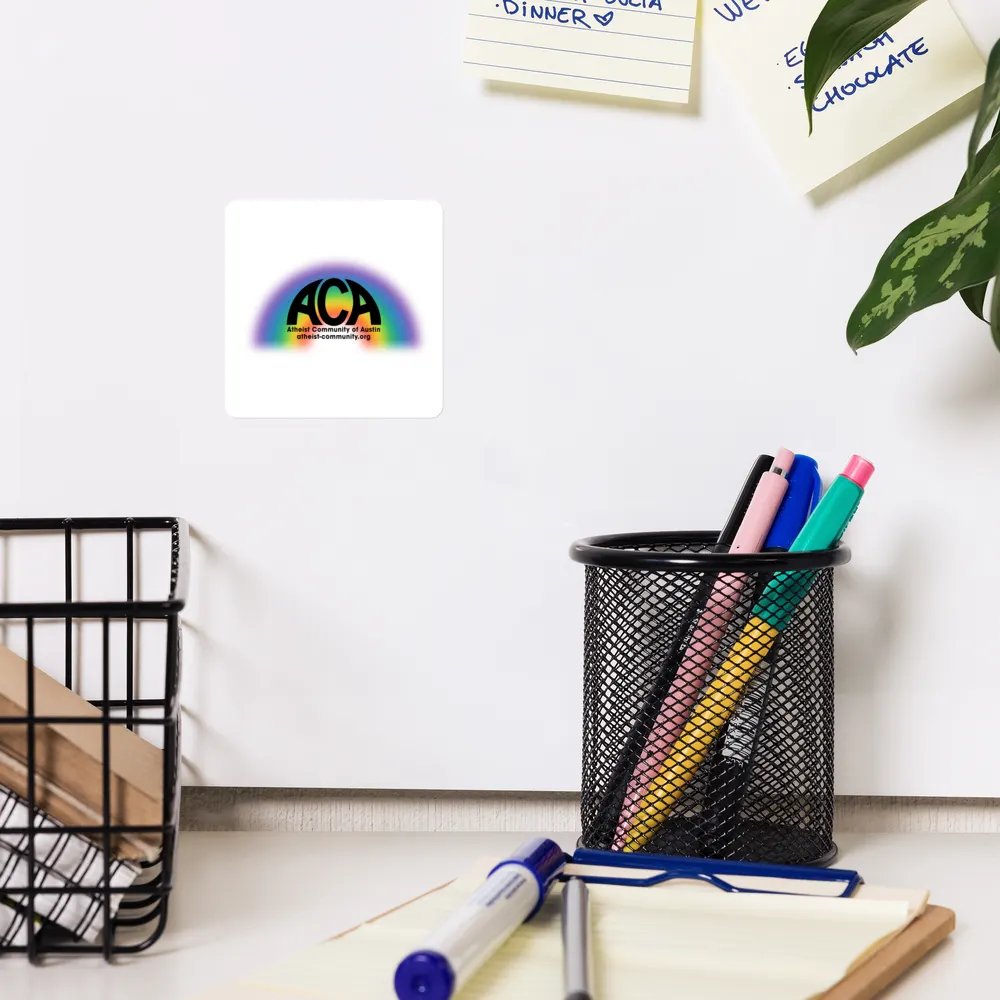 The Atheist Community of Austin Rainbow Magnet product image (12)