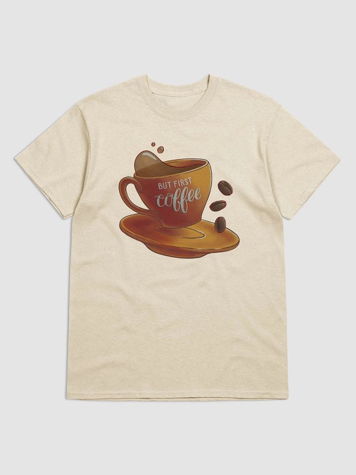 t-shirt : but first coffee product image (1)
