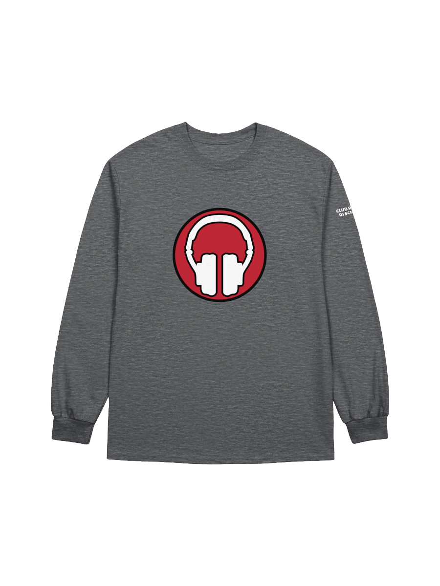 Headphones Gildan Ultra Cotton Long Sleeve T-Shirt product image (1)